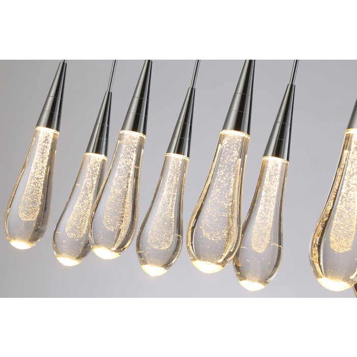 Abae - Incredible 12 Light Gold Cluster Pendant