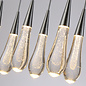 Abae - Classic 12 Light Polished Chrome Cluster Pendant