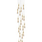 Abae - Magnificent 20 Light Gold Cluster Pendant