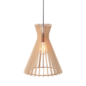 Gróa - Slatted Wood Scandi Pendant