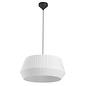 Maxim - Handtied White Cotton Shade Scandi Pendant