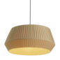 Maxim - Handtied Beige Cotton Shade Scandi Pendant