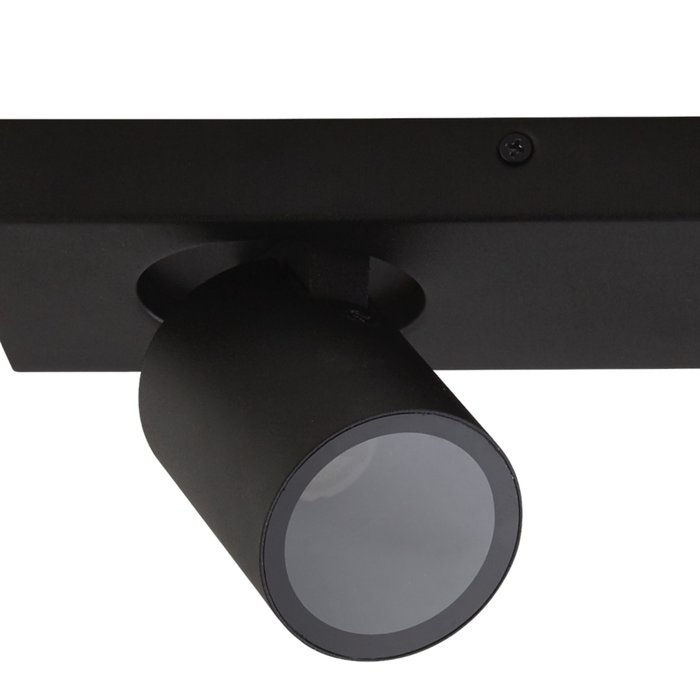 Selene - Minimalist Linear Bathroom Spotlight in Black