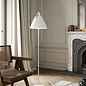 Rem - White & Strap Scandi Floor Lamp