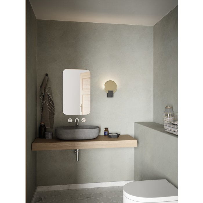 Hester - Dimmable Scandi Bathroom Wall Light in Chrome