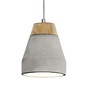 Tarega - Grey Concrete Minimalist Pendant