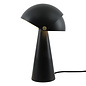 Cowl - Black Scandi Table Lamp with Adjustable Shade