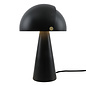Cowl - Black Scandi Table Lamp with Adjustable Shade