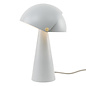 Cowl - Grey Scandi Table Lamp with Adjustable Shade