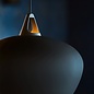 Bell - Medium Black Scandi Pendant