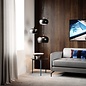 Bell - Medium Black Scandi Pendant