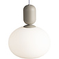 Nystan - Grey and Opal Glass Scandi Pendant