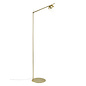 Comitis - Opal and Brass Adjustable Scandi Floor Lamp