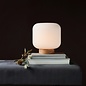 MIlli - Wood and Opal Glass Scandi Table Lamp