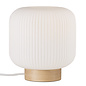 MIlli - Wood and Opal Glass Scandi Table Lamp