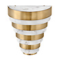 Cirque - Brass & Faux Alabaster Hoop LED Wall Light
