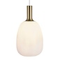 Alton - Opal & Brass Scandi Pendant Light