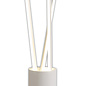 Patayo - 3 Light LED Floor Lamp in White