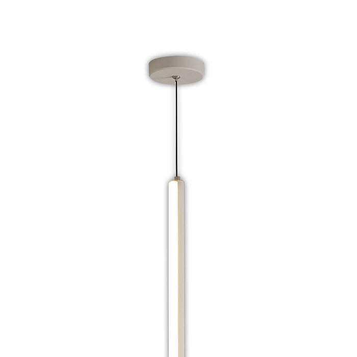 Patayo - Vertical LED Pendant/Floor Lamp in White