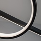 Fettle - LED Linear & Hoop Modern Black Pendant