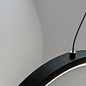 Fettle - LED Linear & Hoop Modern Black Pendant