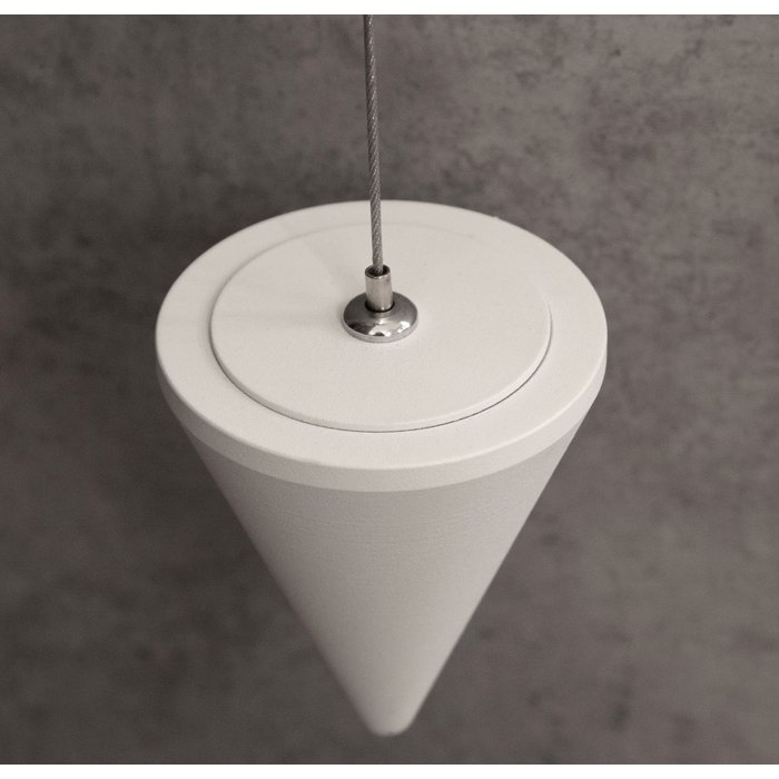Patayo - Vertical LED Pendant/Floor Lamp in White