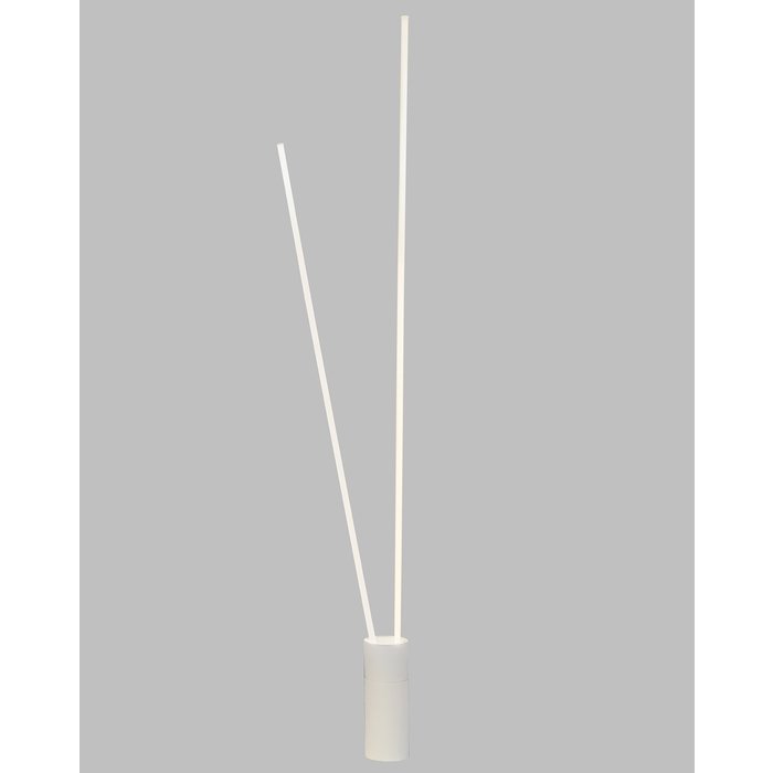 Patayo - 2 Light LED Floor Lamp in White