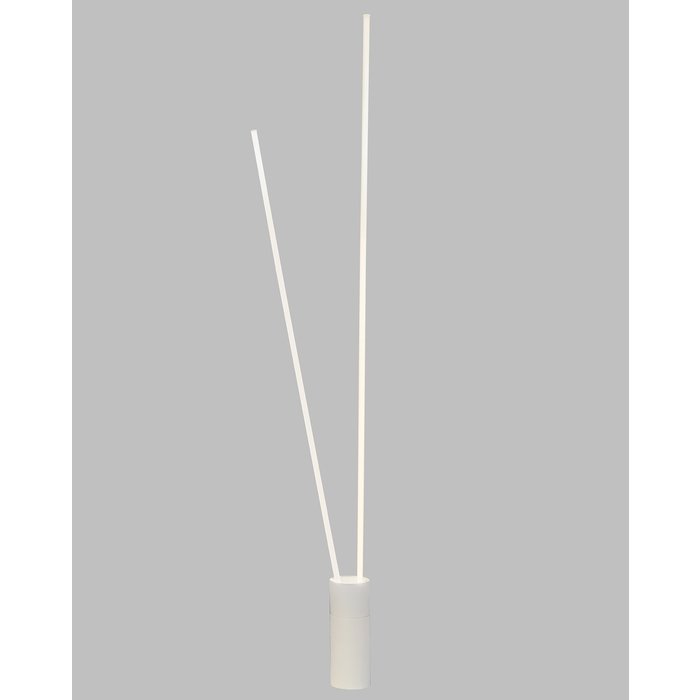 Patayo - 2 Light LED Floor Lamp in White