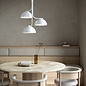 Nula - 3 Light White Scandi Cluster Pendant