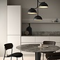 Nula - 3 Light Black Scandi Pendant