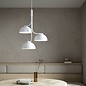 Nula - 3 Light White Scandi Cluster Pendant