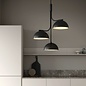 Nula - 3 Light Black Scandi Pendant