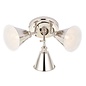 Hunton - 3 Light Round Ceiling Spotlight - Polished Nickel