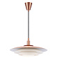 Classis - Louvred Copper Scandi Pendant