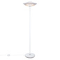 Classis - Louvred White Scandi Floor Lamp