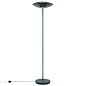 Classis - Louvred Grey Scandi Floor Lamp