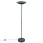 Classis - Louvred Grey Scandi Floor Lamp