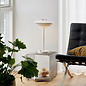 Classis - Louvred White Scandi Table Lamp