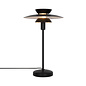 Karma - Designer Scandi Black Table Lamp