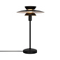 Karma - Designer Scandi Black Table Lamp
