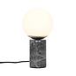 Tre - Grey Marble Scandi Table Lamp