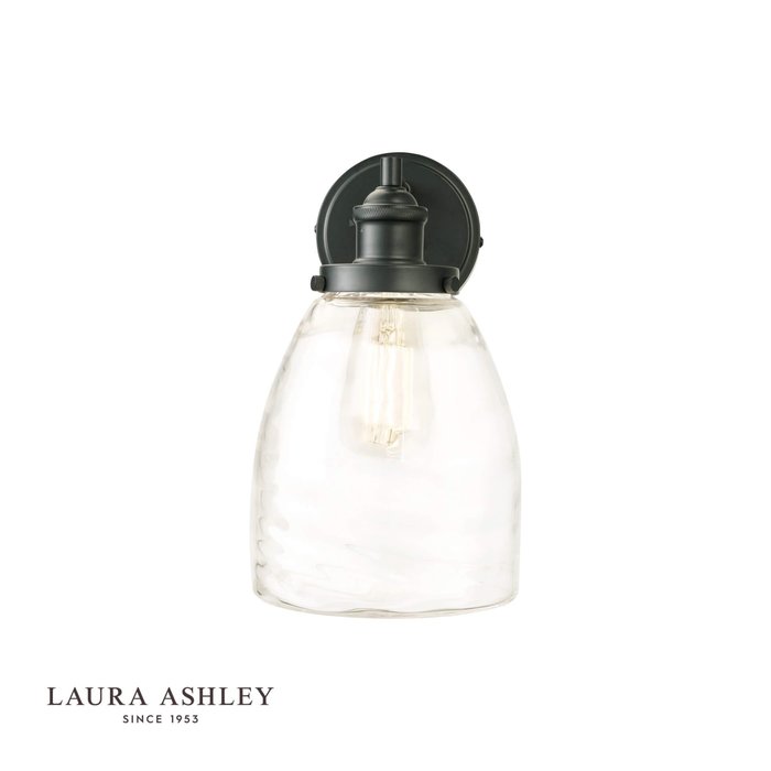 Ainsworth - Grey Outdoor Wall Light - Laura Ashley