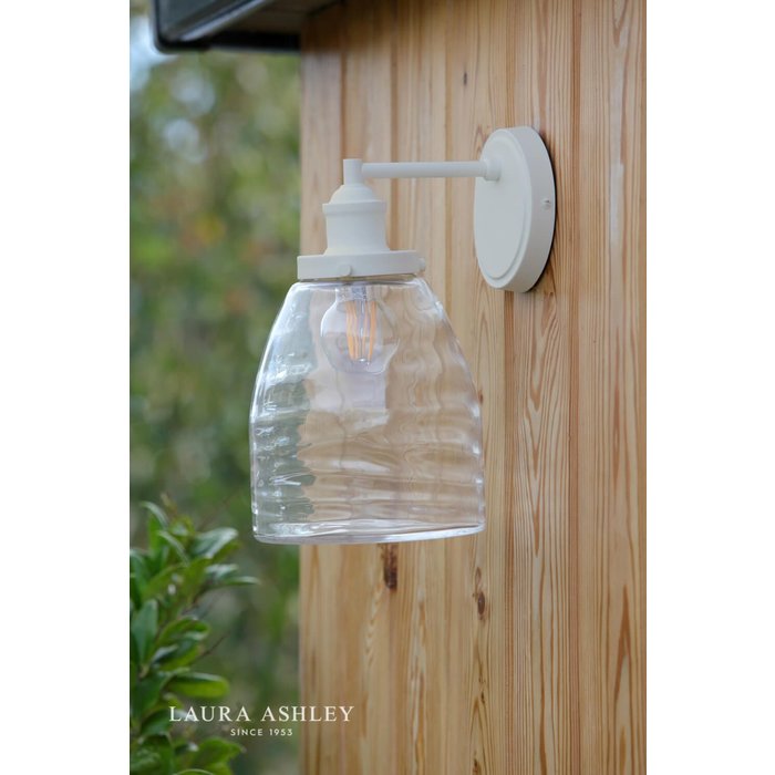 Ainsworth - Cream Outdoor Wall Light - Laura Ashley