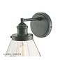 Isaac - Charcoal Grey Outdoor Wall Light - Laura Ashley