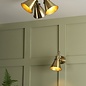 Rufus - Antique Brass 3 Light Round Spotlight - Laura Ashley