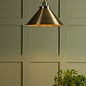 Rufus - Large Antique Brass Pendant - Laura Ashley