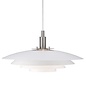 Classis - Louvred White Scandi Pendant