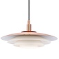 Classis - Louvred Copper Scandi Pendant