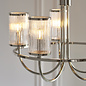 Cora - Polished Nickel Armed Chandelier Ceiling Light