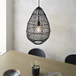 Bernard - Handmade Black Rattan Pendant